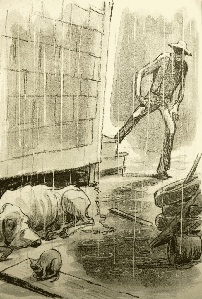 O altă ilustraţie din „Adăpostul” (faceţi clic ca s-o vedeţi mare)