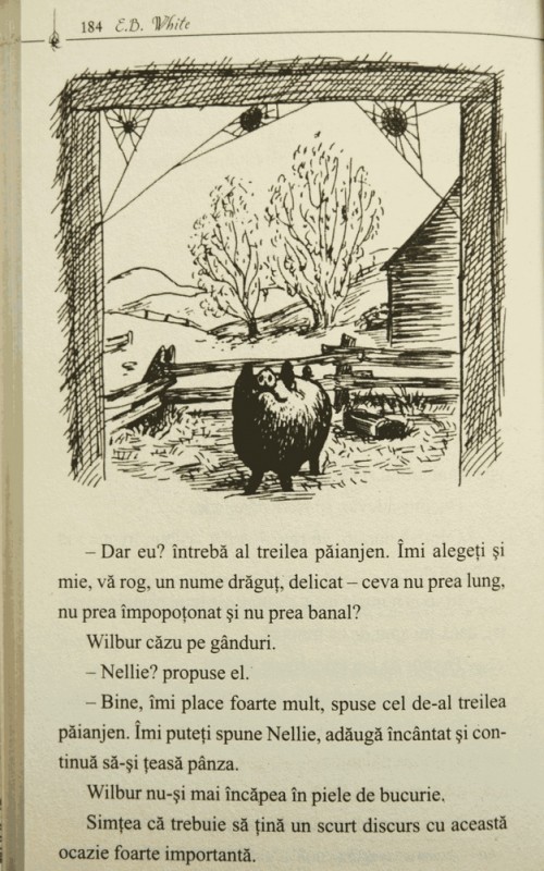 Pagin[ din carte. (foto @)
