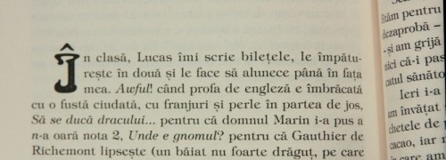 Pagină din carte. (Clic ca să măreşti pagina. Foto @)